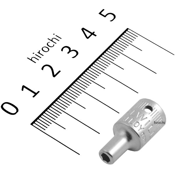1/4インチsq 6角ソケット