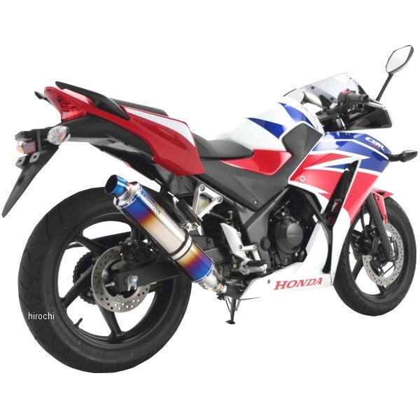 スリップオンマフラー R-EVO 14年 CBR250R ヒートチタン