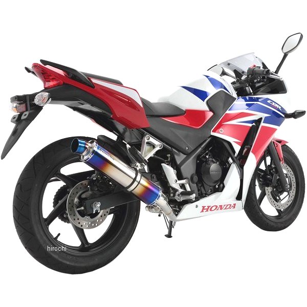 フルエキゾースト R-EVO 14年 CBR250R ヒートチタン