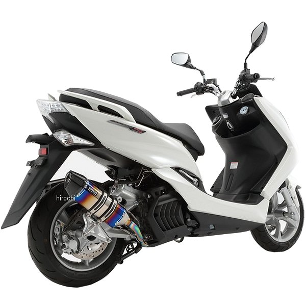 フルエキゾースト CORSA-EVO2 13年以降 マジェスティS、SMAX ヒートチタン