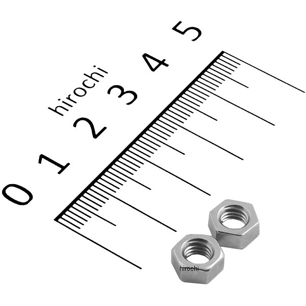 ナットセット M5 ステンレス 2個入り