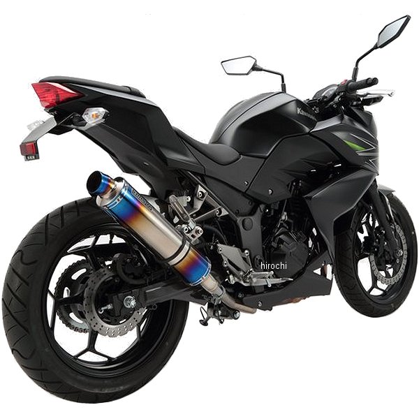 スリップオンマフラー R-EVO 13年以降 Z250 ヒートチタン