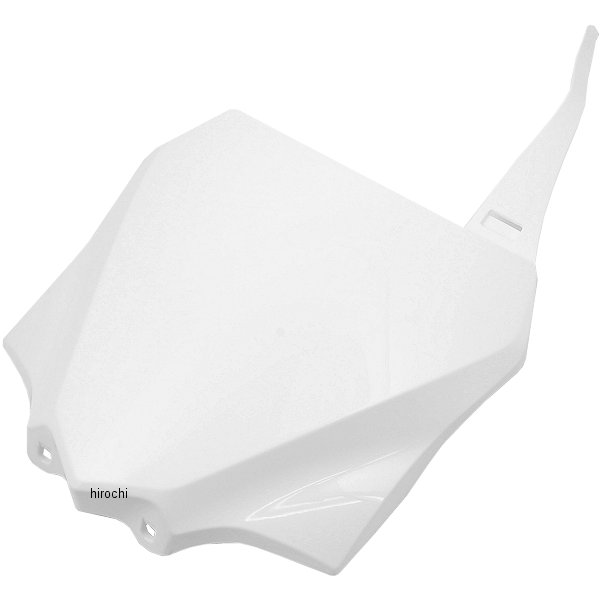 フロントナンバープレート 14年以降 KX100、KX85 白