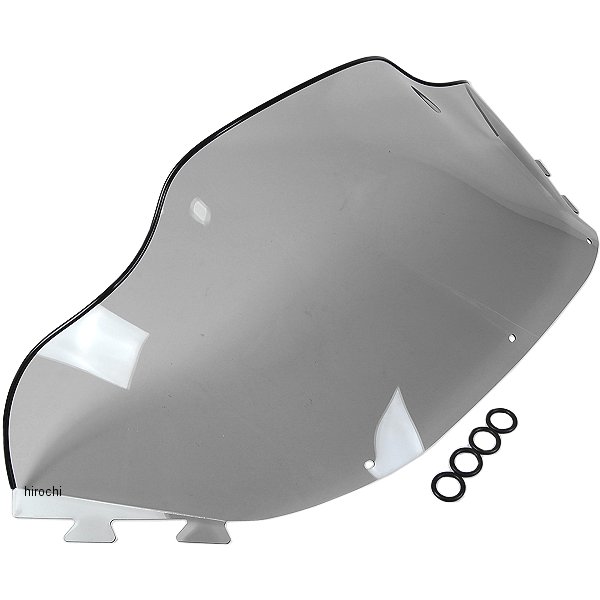 ウインドシールド 15インチ(381mm) ポラリス スモーク