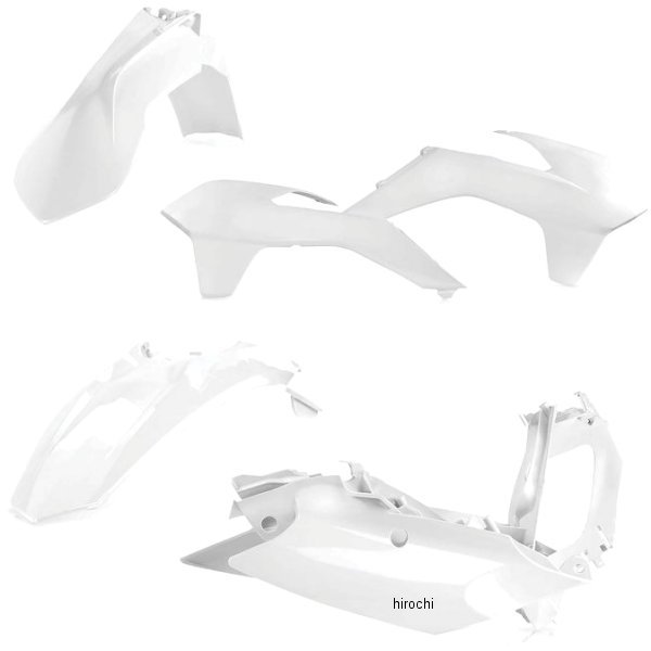 外装キット 14年-16年 KTM EXC/EXC-F 白