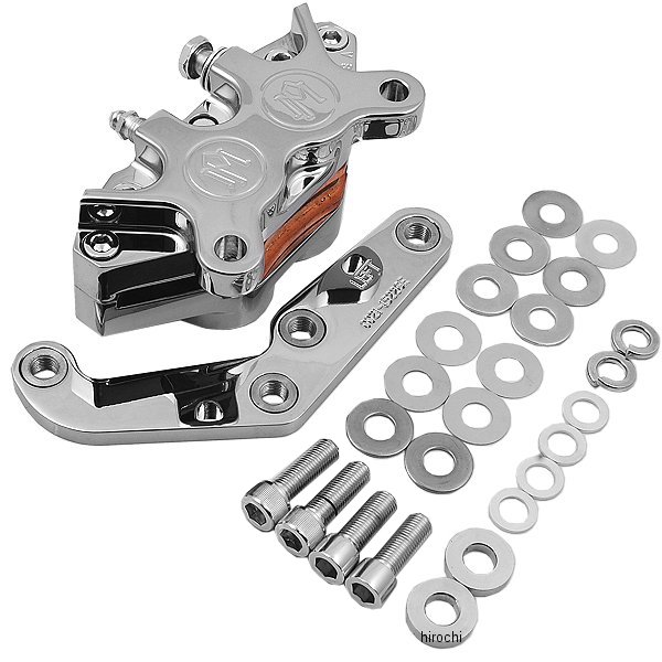 1213-0017-CH  クラシック キャリパーキット フロント シングルディスク クローム 84年-99年