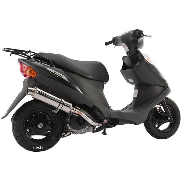 フルエキゾースト R-EVO 09年-11年 アドレスV125 Gリミテッド ステンレス