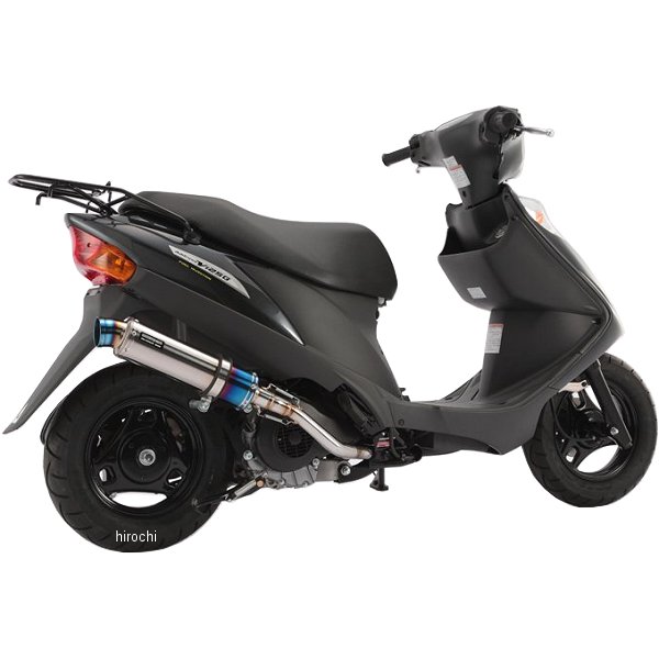 フルエキゾースト R-EVO 09年-11年 アドレスV125 Gリミテッド チタン