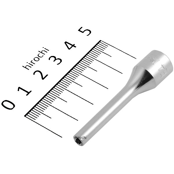 1/4インチsq トルクスディープソケット E4