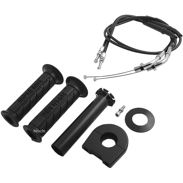 汎用スロットルキット タイプ3 巻取径φ28 900mm メッキ/黒