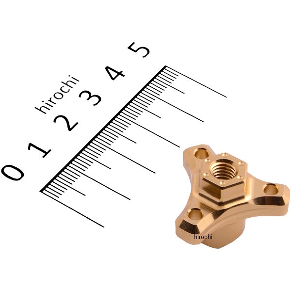 アジャスターナット ドラムブレーキ用 シャンパンゴールド