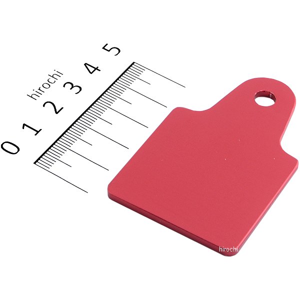 ユニバーサルプレート M6 レッド