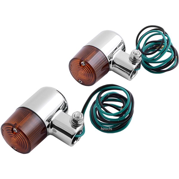 71タイプウインカー ソケットG18型 S球タイプ バルブ無し アース付き 2個入り オレンジ