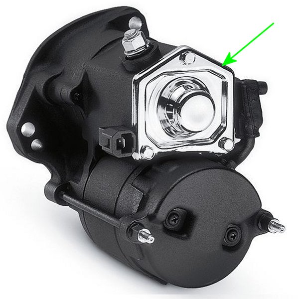 スターター・ソレノイドカバーキット クローム 94年以降 31783-00