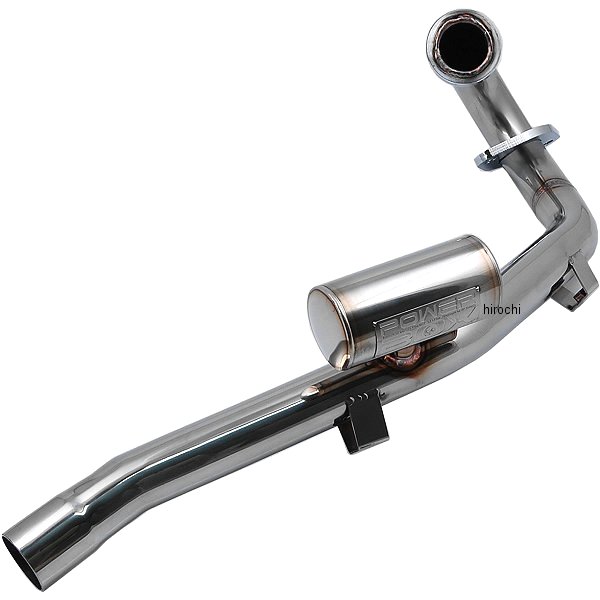 エキゾーストパイプ パワーボックス CRF250L、CRF250M ステンレスポリッシュ