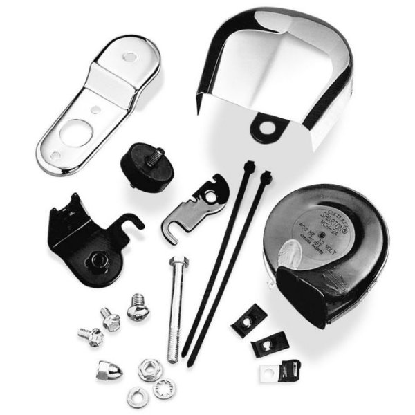 サイドマウント・ホーンキット クローム 92年以降 XL 69112-95E