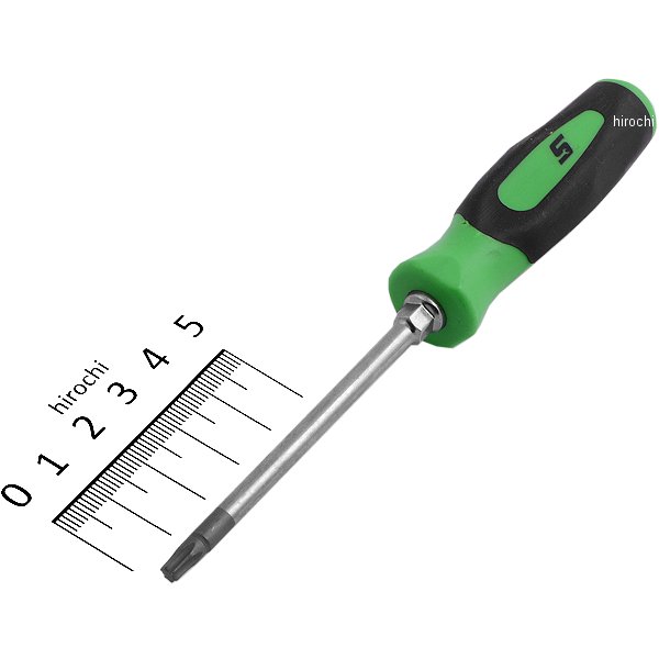 トルクス ミニ チップ ドライバー Ｔ20 緑