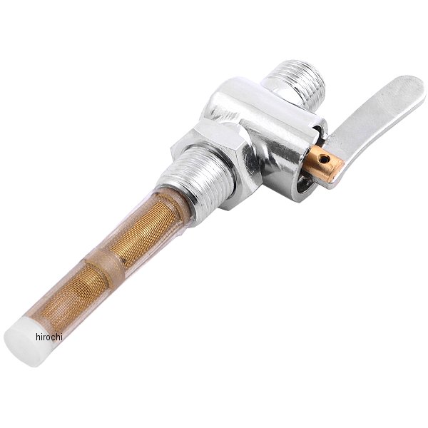 フューエルペットコック 1/4インチNPT ロックナット付き