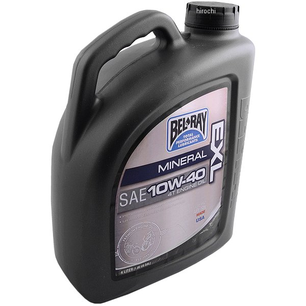 鉱物油 4スト エンジンオイル EXL 10W40 4リットル