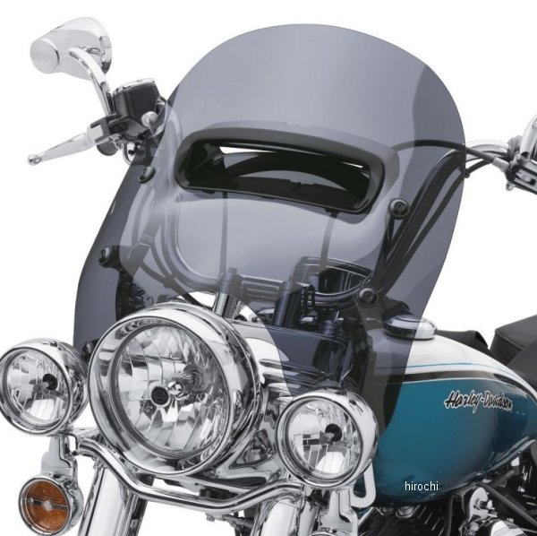 ベンチレーション付きウインドスプリッター・ウインドシールド 00年以降 FLS スモーク 57400159