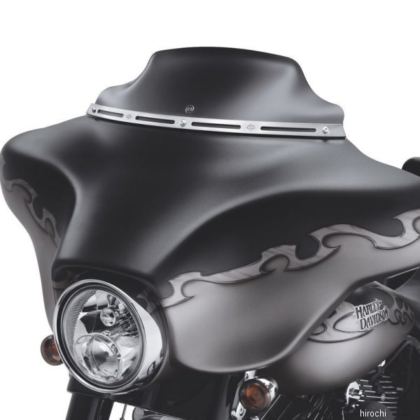 ウインドスプリッター・ウインドシールド 96年-13年 FLH 178mm ダークスモーク 57164-10