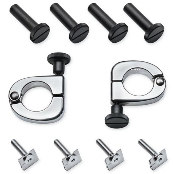 クイックリリース・ロワーフェアリングハードウェアキット 05年-13年 FLH 58146-07