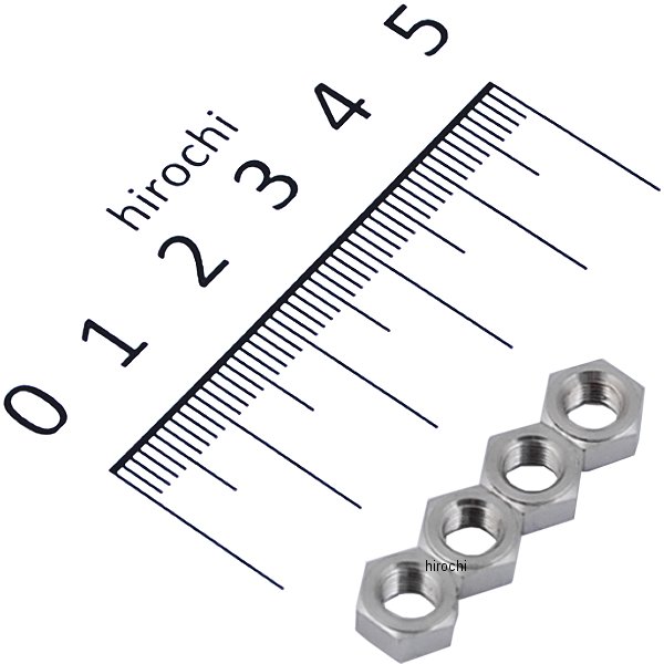 チタン合金製タペットアジャスティングナット 4個