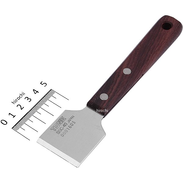 ステンレスクレーパー 刃幅 40mm 長さ180mm