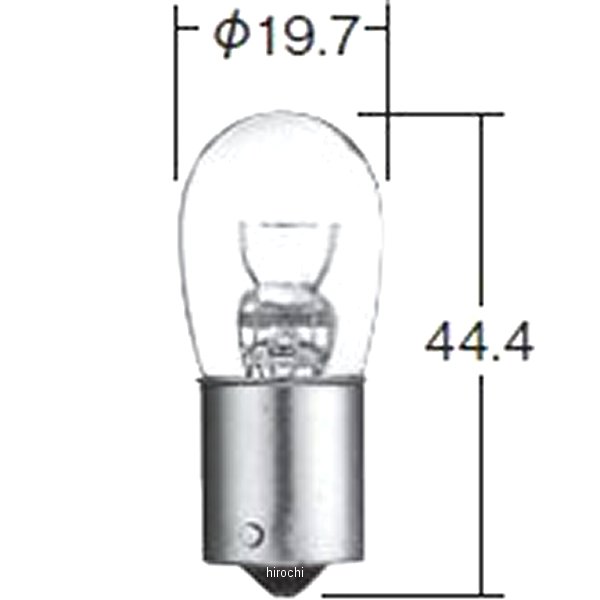 白熱バルブ B19 12V12W 10個入り