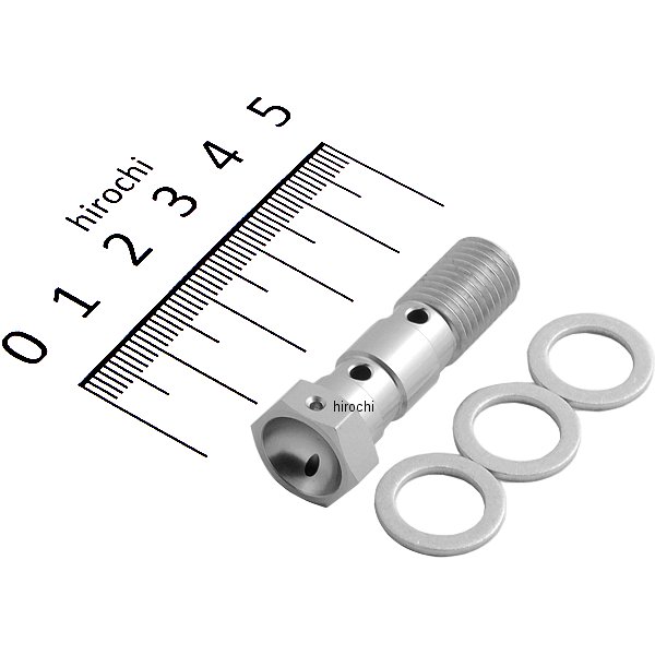 バンジョーボルト P1.25W ダブル シルバー