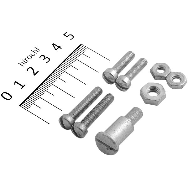 Machine ブレーキ レバー、クラッチ レバー ピボット スクリュー キット 41年-64年 EL/FL/FLH