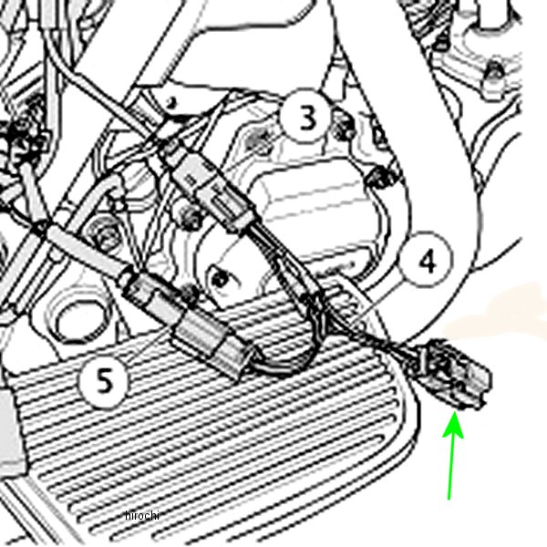 スイッチサーキットアダプターハーネス 17年以降 FLH 69201706