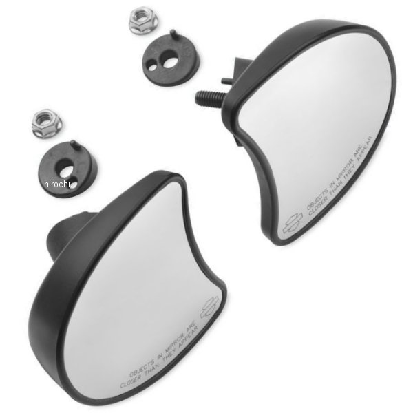 フェアリングマウントミラー 14年以降 FLHT ブラック 56000076