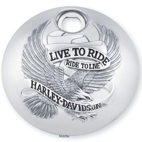 フュエルタンクコンソールドア 08年以降 Live To Ride クローム 61300049A