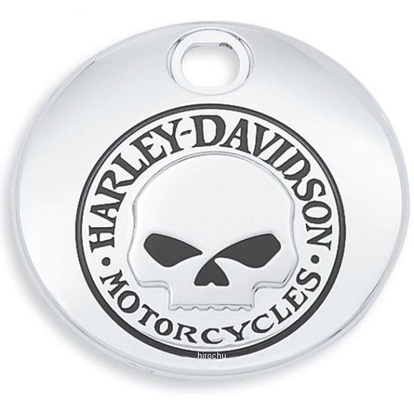 フュエルタンクコンソールドア 92年-07年 FLHT スカル 61374-04