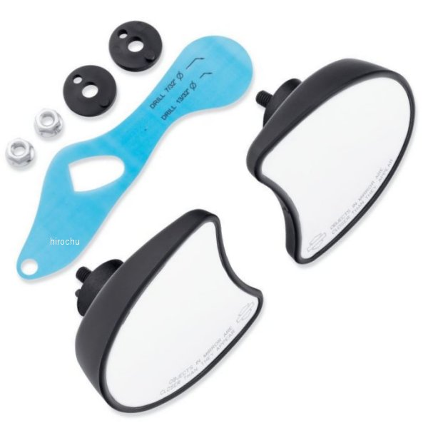 フェアリングマウントミラー 96年-13年 FLHT ブラック 91945-98B