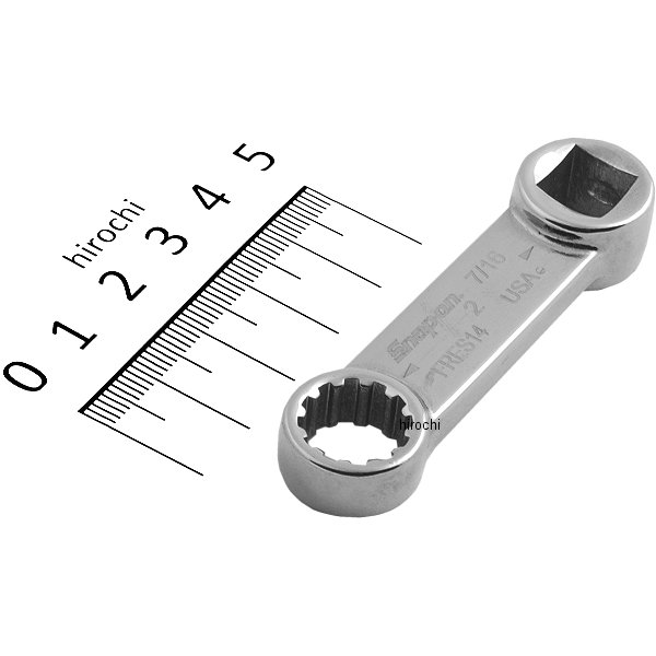 3/8インチ スプライン トルク アダプター 12角 インチサイズ 7/16インチ #14