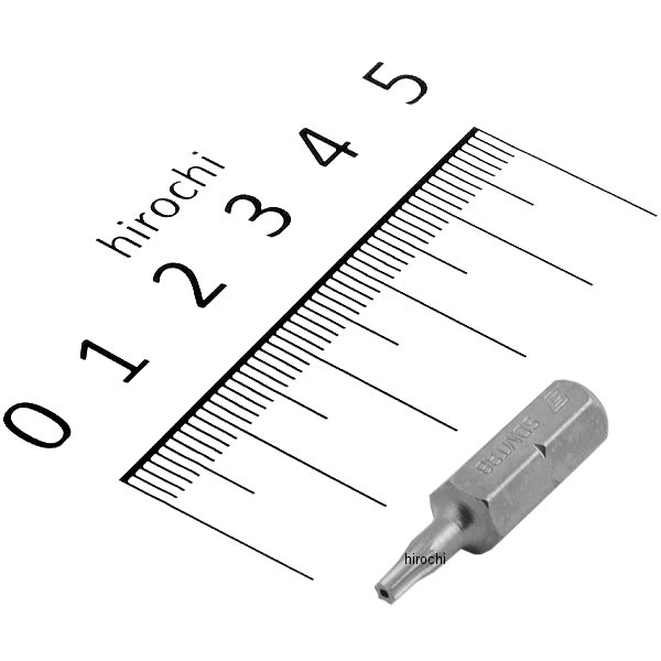 1/4インチ 6角 シャンクビット いじり防止用トルクス