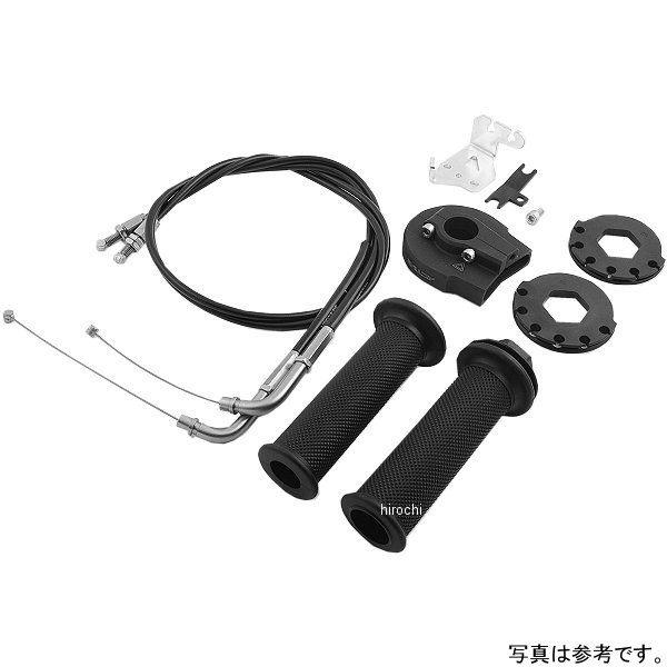 ハイスロットルキット エボ2 巻取径φ52/54 レース推奨サイズ 15年-18年 YZF-R3、YZF-R25 黒