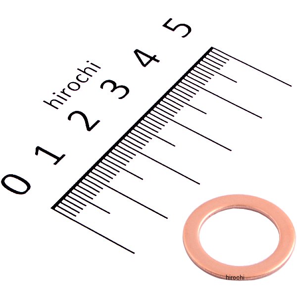 銅ワッシャー 14.2×20mm×1.0t 1個