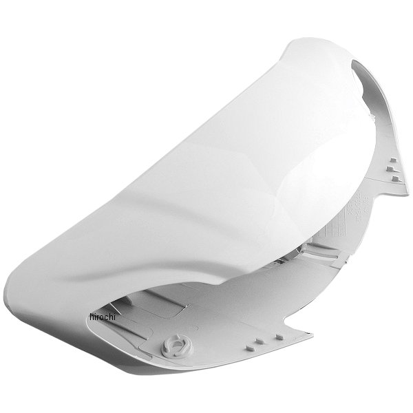 ハンドルカバー アッパー リモコンジョグZR エボリューション 白