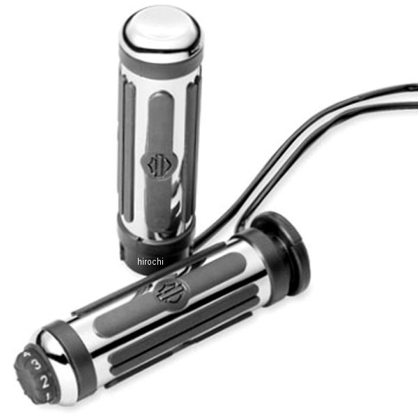 ヒートグリップ クローム＆ラバー 96年以降 スモール 56100266