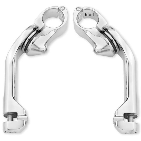 エンジンガード ペグ取付金具 5インチ(127mm) ロング クローム 50829-07A