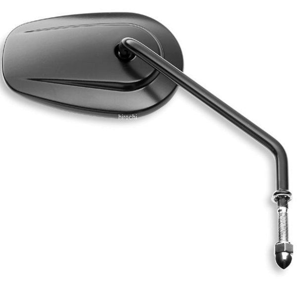 テーパー・ミラー 黒 ロング 右 91909-03B