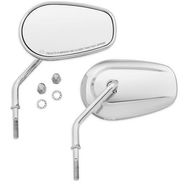 テーパー・ミラー クローム ショート(左右ペア) 92022-03A