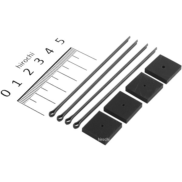 アーミーズ用 リペア ピン&ゴムセット 黒