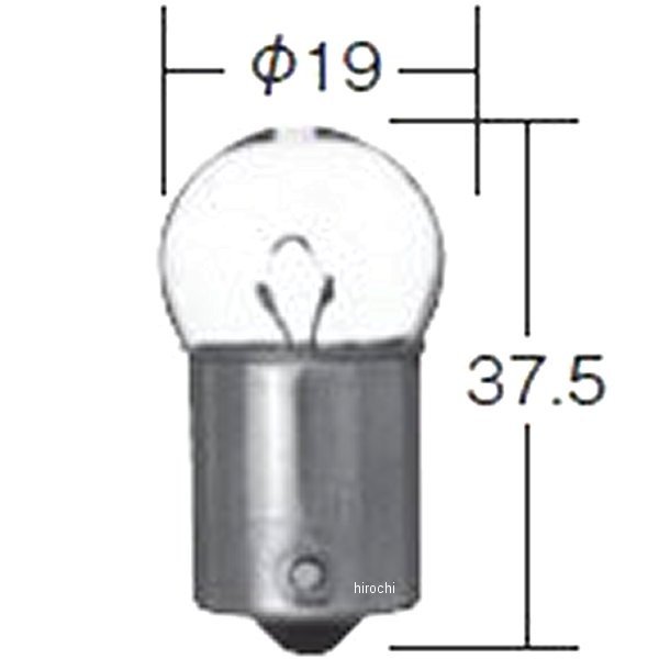 白熱バルブ G18 24V15W 10個入り