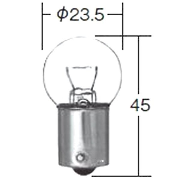白熱バルブ G23 24V20W 10個入り
