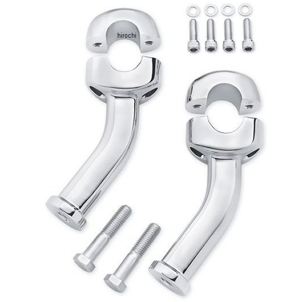 ライザー カーブ・プルバック・ファット 6インチ クローム 56267-09