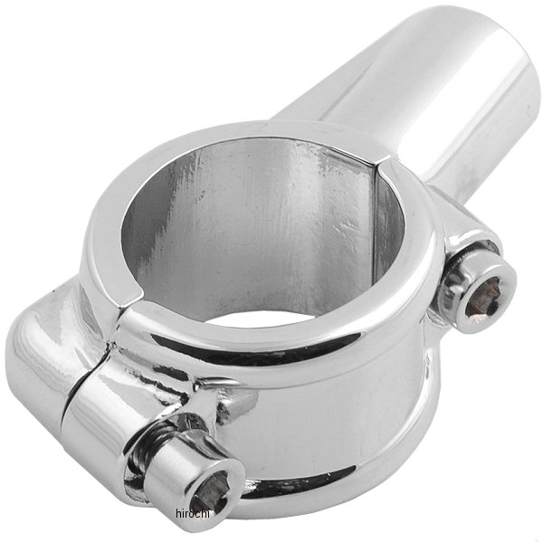 ミラー取り付け金具 1インチ(25mm)バー クローム(1個売り)